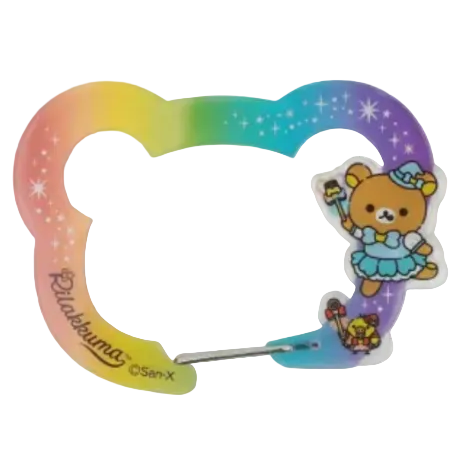 San-X | Rilakkuma McMcMiracle Wonderland Limited Acrylic Keychain - Rilakkuma