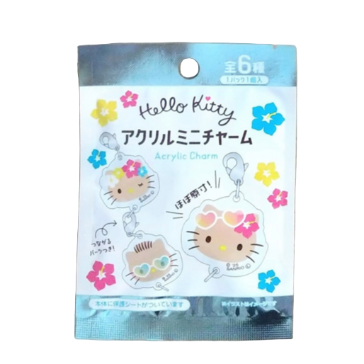 Sanrio | Hello Kitty Tanning Acrylic Mini Charm Blind Box