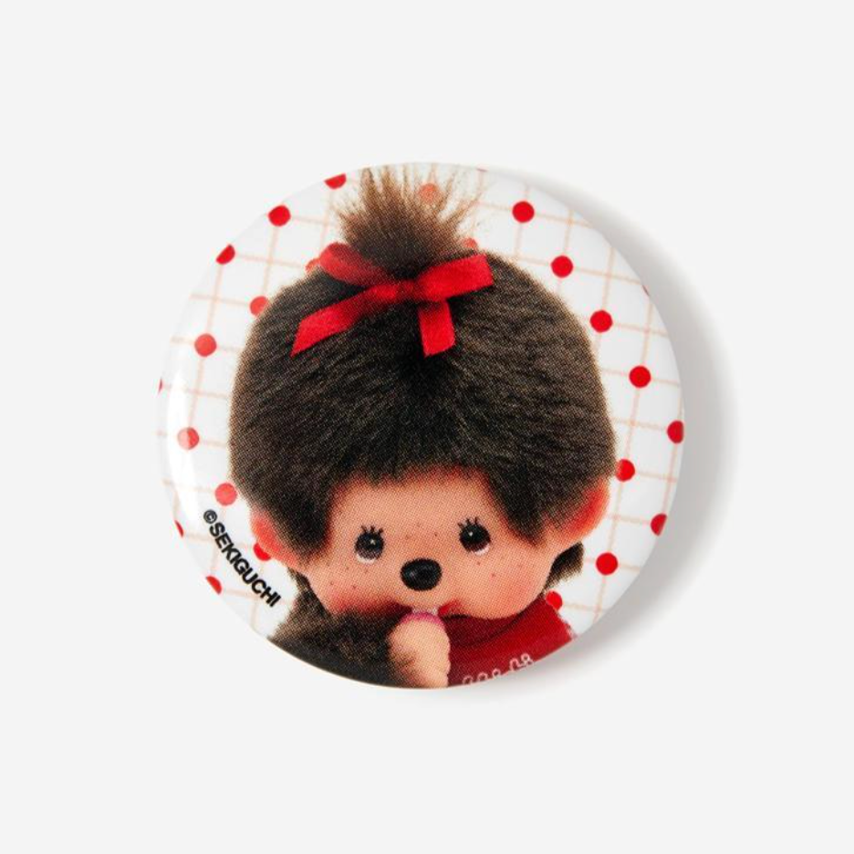Monchhichi Korea | Monchichi Pin Button 2-Piece Set