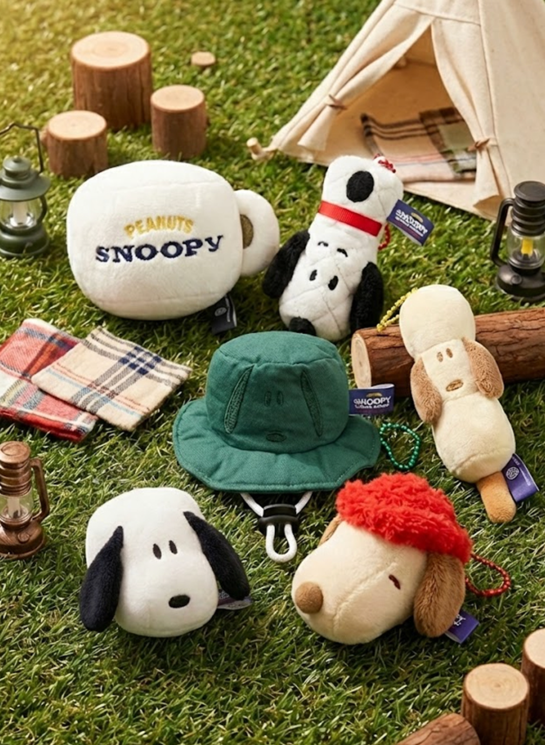 PEANUTS | SNOOPY CAMP HOUSE Korea Camping Tool Bag Hanger