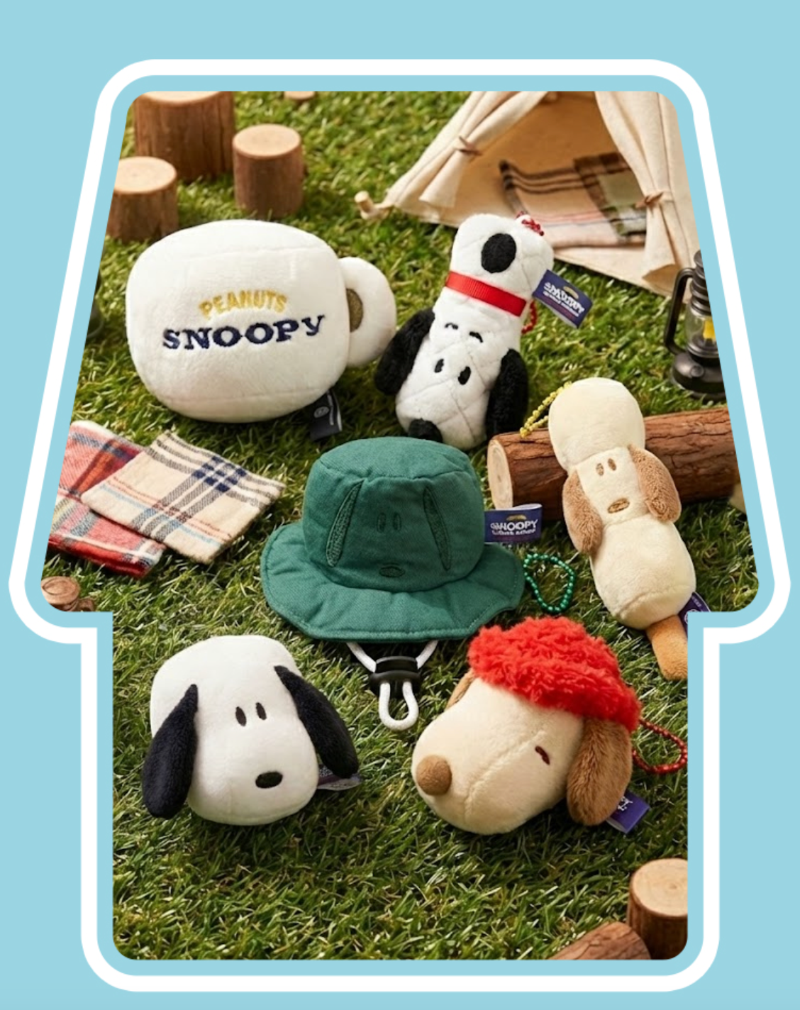 PEANUTS | SNOOPY CAMP HOUSE Korea Camping Tool Bag Hanger