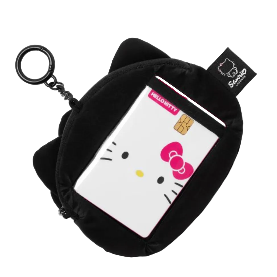 JOSEPH AND STACEY Haze Mini Pouch Hello Kitty Black