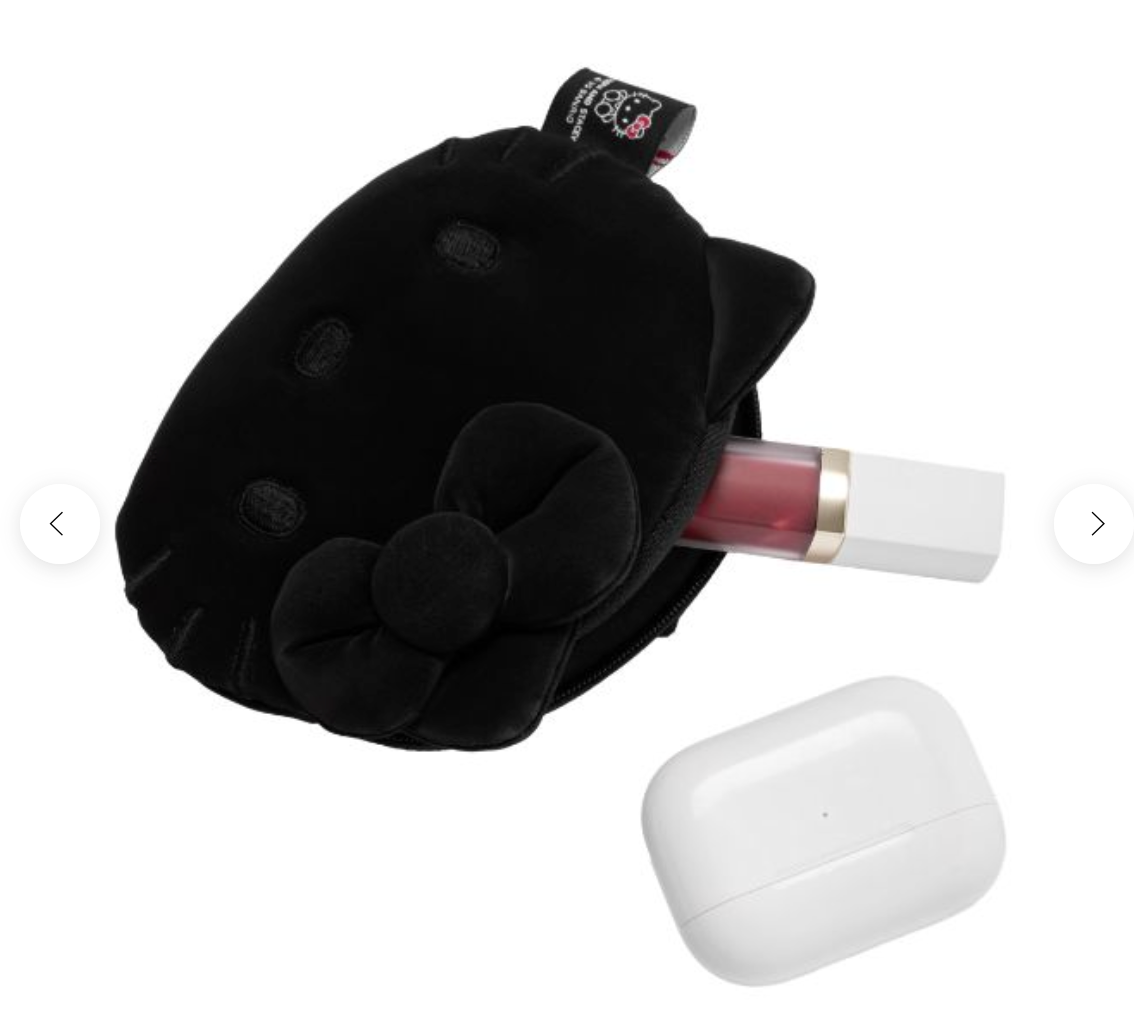JOSEPH AND STACEY Haze Mini Pouch Hello Kitty Black