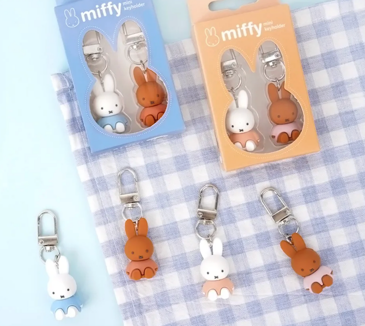 Miffy Korea | Miffy Mini Keyring 5cm Set of 2