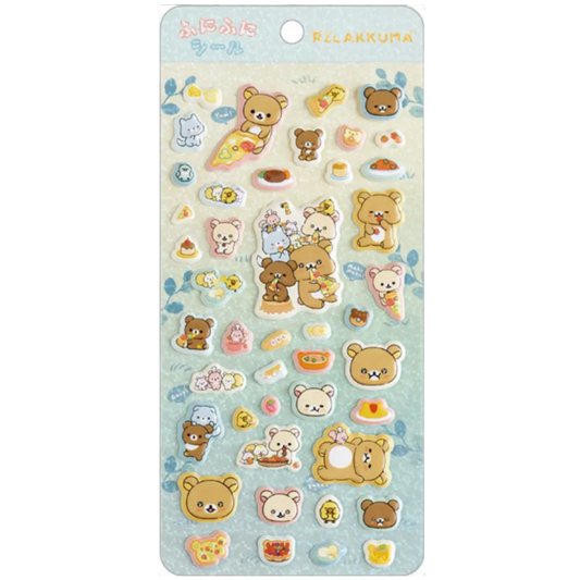 San-X | Rilakkuma Sheet Sticker SE62502