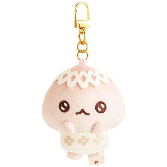 San-X | Lying Detective Tomanto Freshly Picked Hanging Plush Toy - Momo-chan