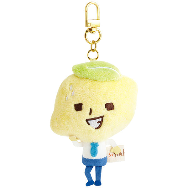 San-X | Lying Detective Tomanto Freshly Picked Hanging Plush Toy - Detective Lemonade