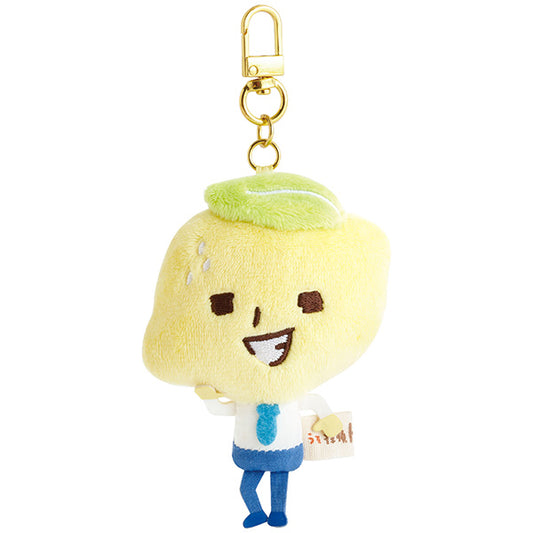 San-X | Lying Detective Tomanto Freshly Picked Hanging Plush Toy - Detective Lemonade