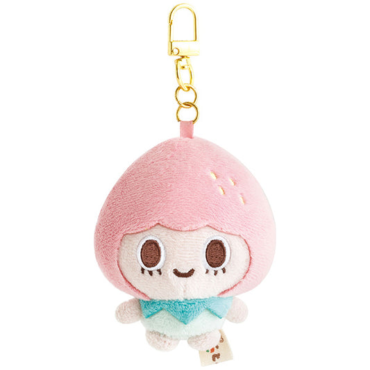 San-X | Lying Detective Tomanto Freshly Picked Hanging Plush Toy - Berry