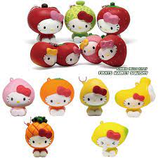 Sanrio | Hello Kitty Fruit Markets Squishy Keychain