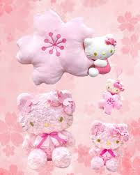 Sanrio US | Blushing Sakura Series - Hello Kitty 8" Plush