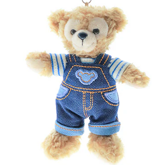 Disney | Duffy and Friends Denim Series | Duffy Denim Jeans Mascot Keychain