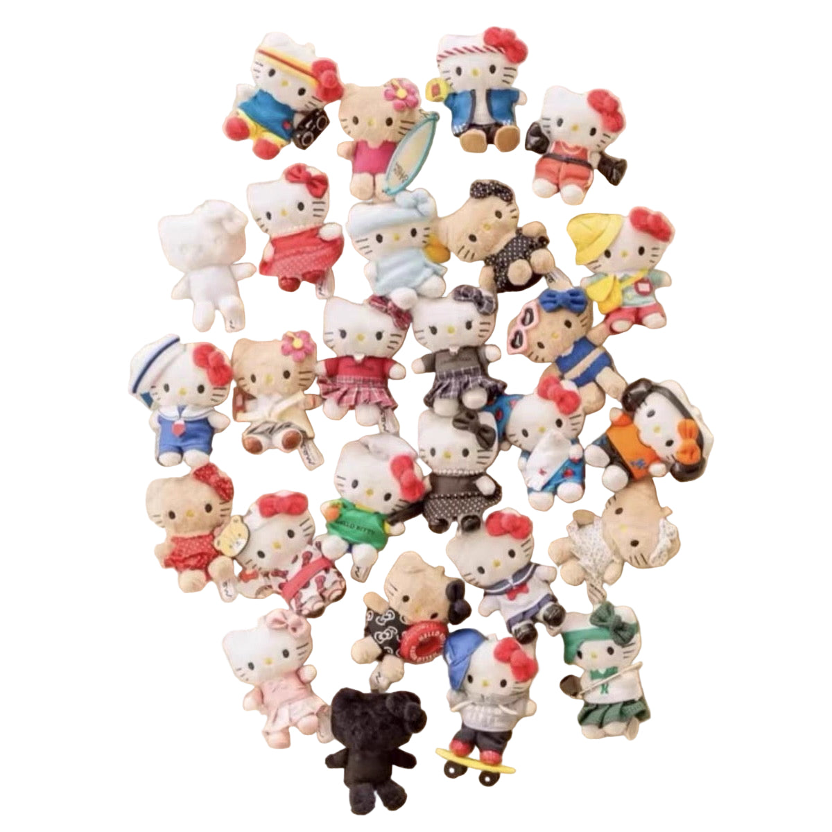 Sanrio | LOWRYS FARM me% x Sanrio Characters Hello Kitty Plush Keychain Ver.5 (27 Types)