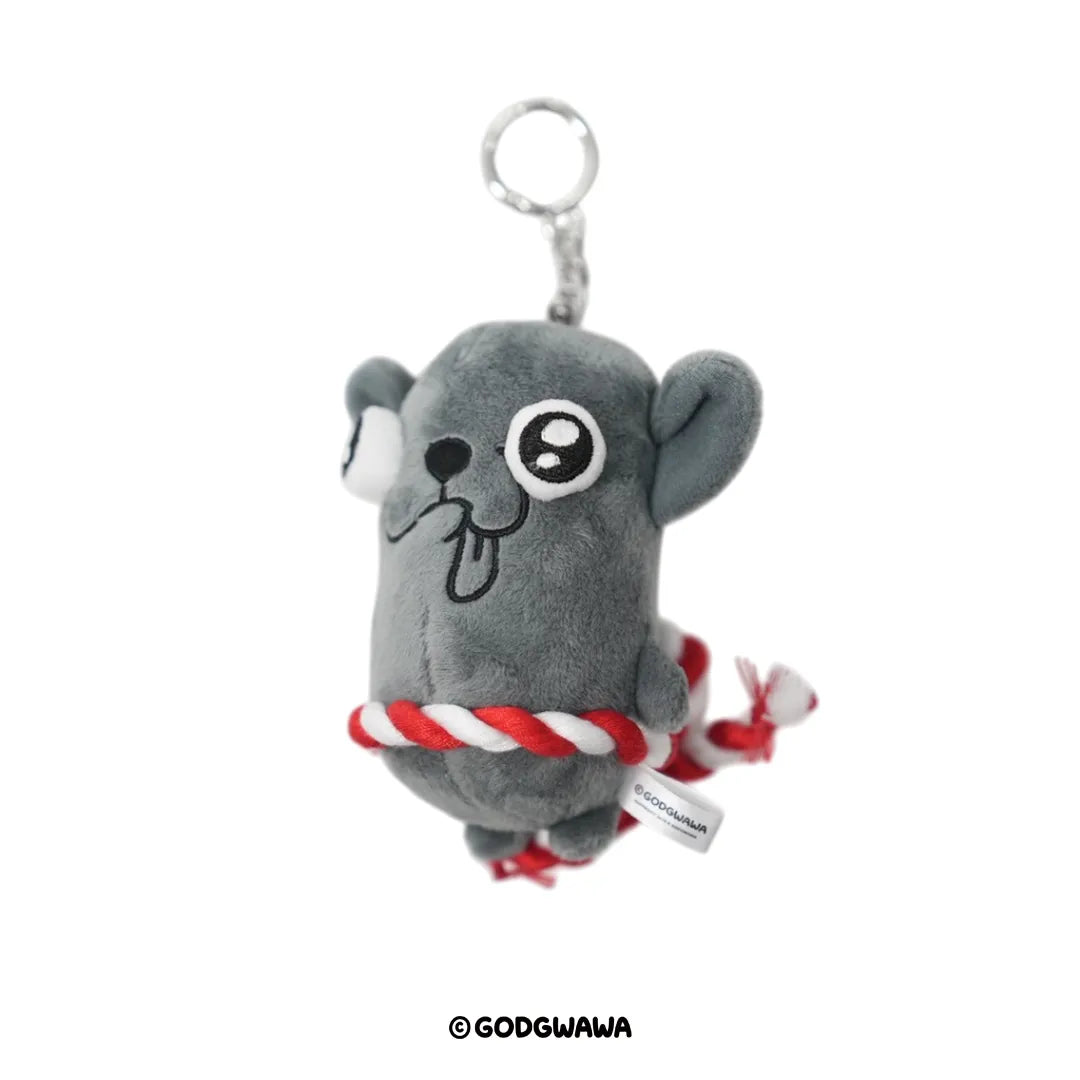 Godgwawa | Variant Chihuahua New Year Plush Pendent - Black