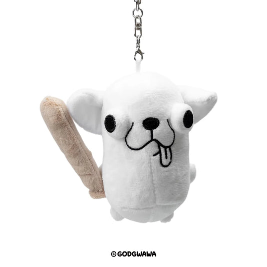 Godgwawa | Variant Chihuahua Holding Stick Plush Pendent