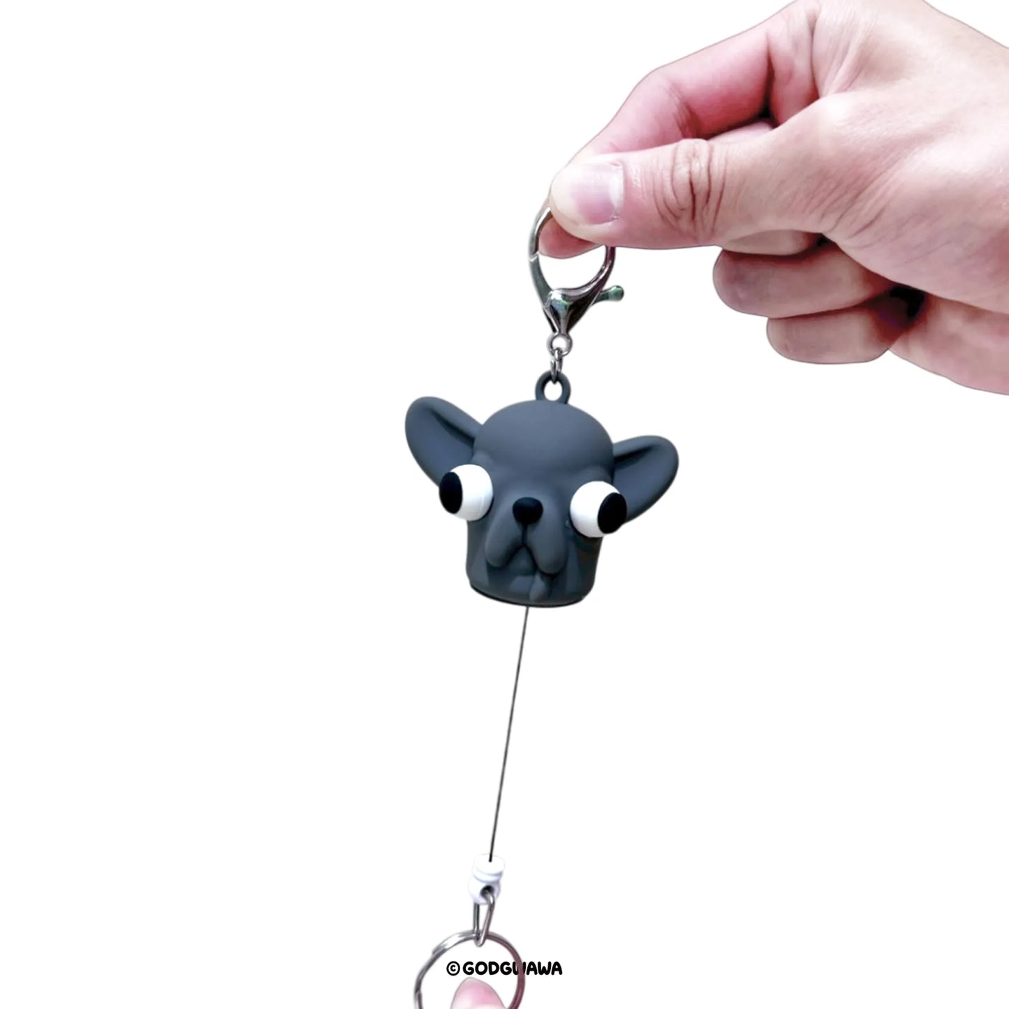 Godgwawa | Variant Chihuahua PVC Keyring with Reel