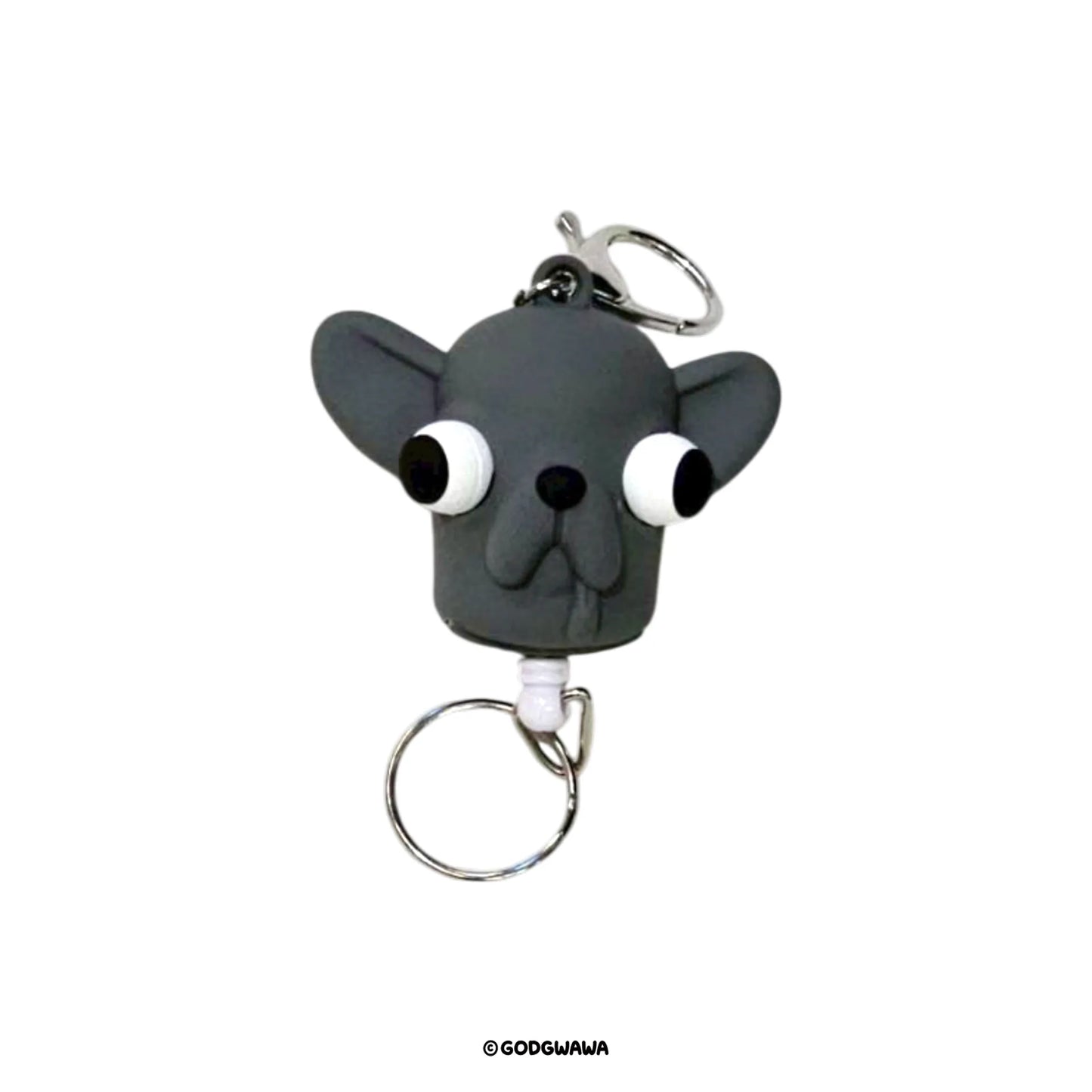 Godgwawa | Variant Chihuahua PVC Keyring with Reel