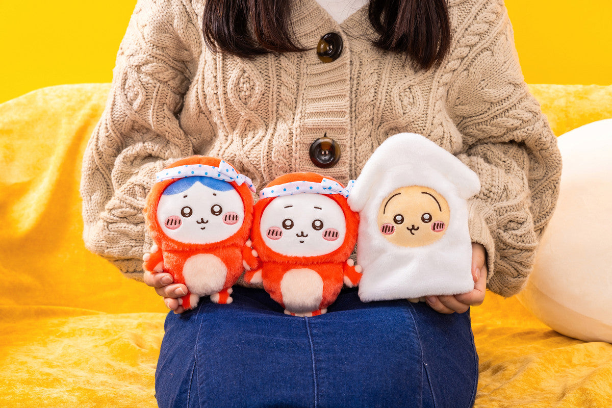 Chiikawa | Chiikawa Takoika Kuji Squid Lottery Prize - C | Fluffy Squid Plush Toy S