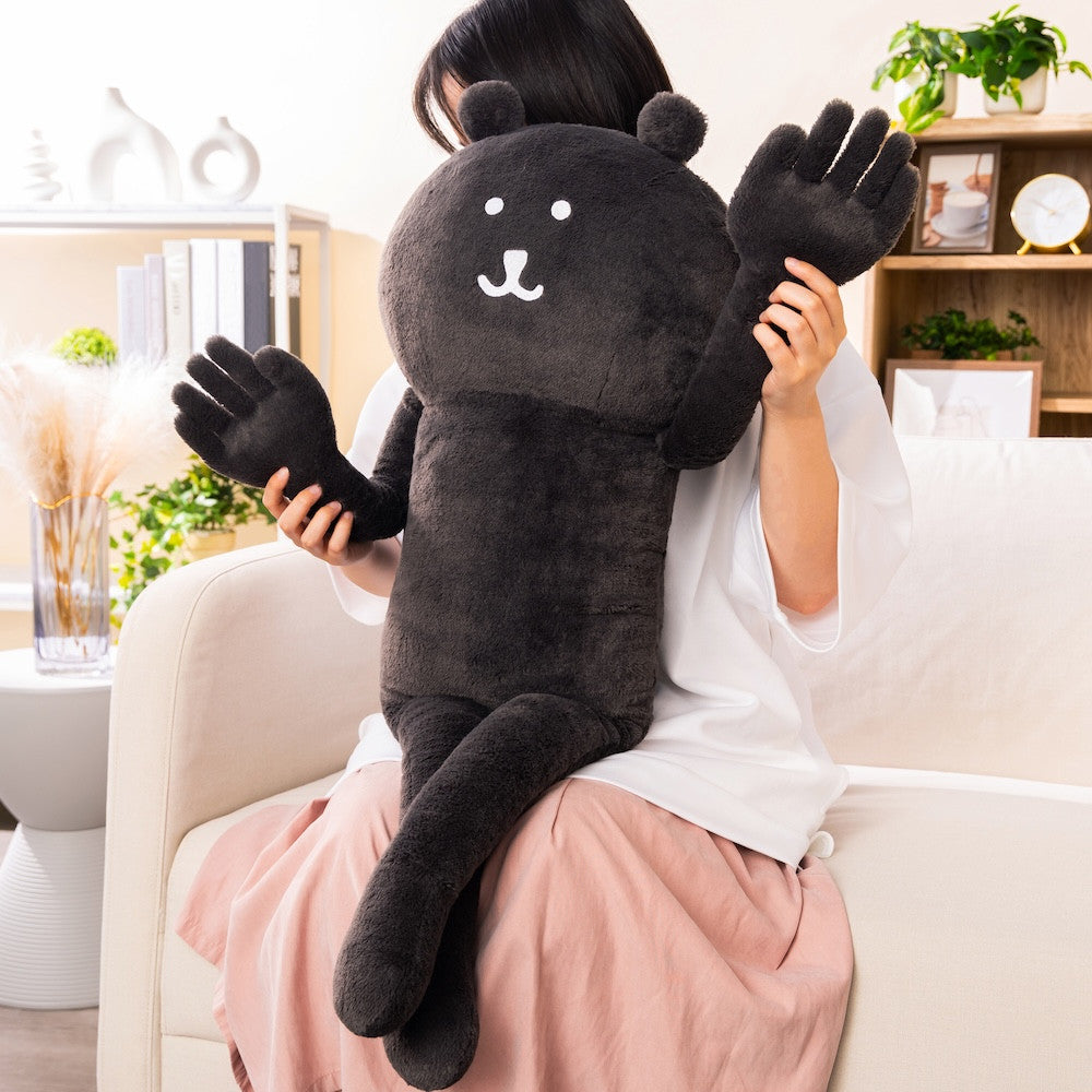 Nagano | Nagano Market Nagano Lottery | Nagano Characters Fluffy and Soft! All-Black Plush Toy Lottery
