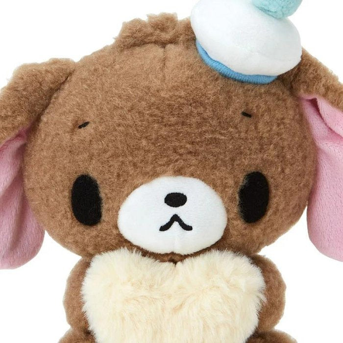 Sanrio | Fluffy Heart Design | Honey Cute Plush Toy Sugar Bunny Shirosa