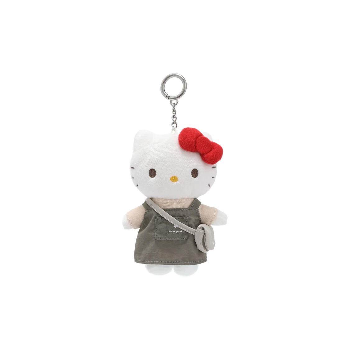 Sanrio Korea | Snow Peak x Hello Kitty Plush Keyring Olive