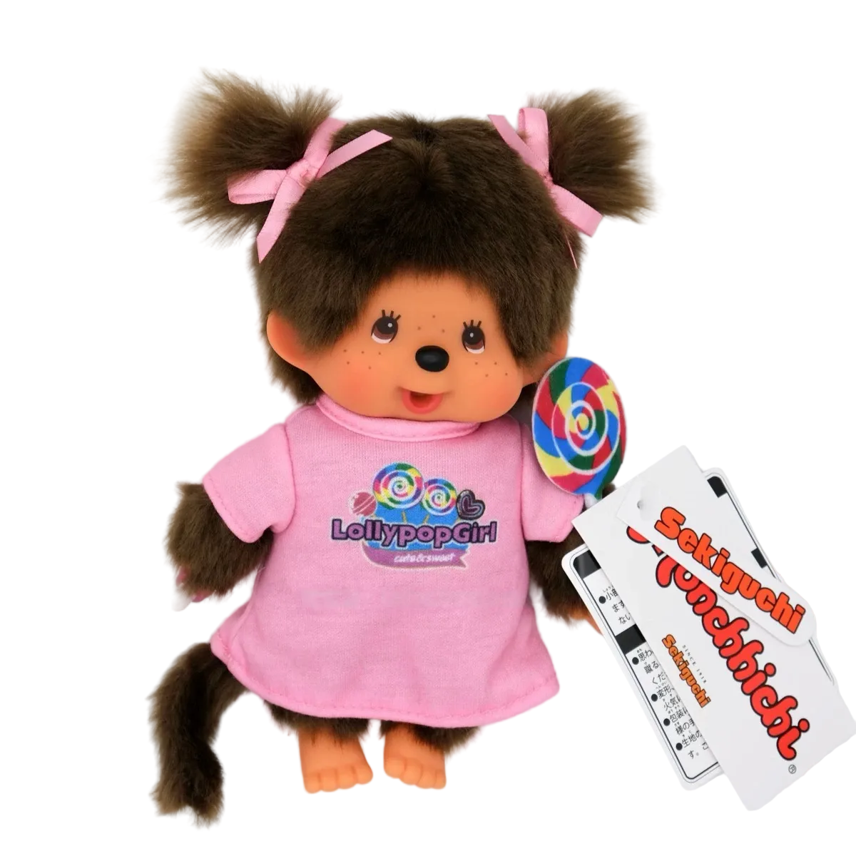 Monchhichi Global | Monchhichi Lollipop Plush Toy (Girl)