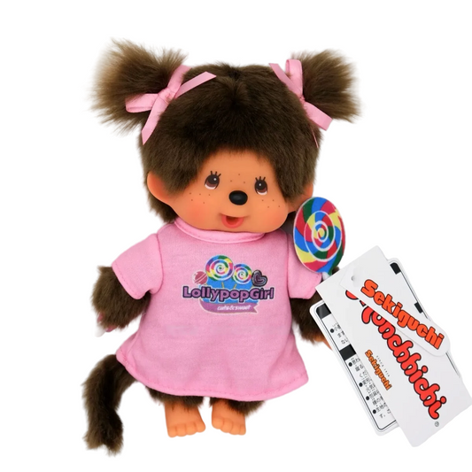 Monchhichi Global | Monchhichi Lollipop Plush Toy (Girl)