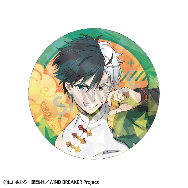 WIND BREAKER Trading Hologram Can Badge China Action Blind Box (6 Types)