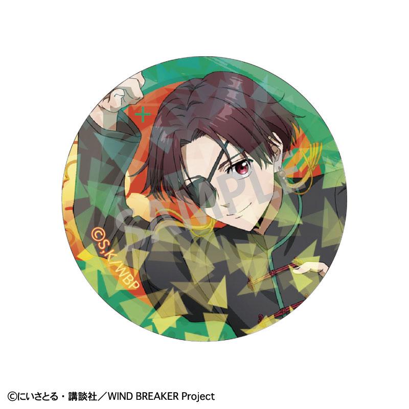 WIND BREAKER Trading Hologram Can Badge China Action Blind Box (6 Types)