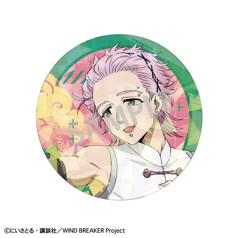 WIND BREAKER Trading Hologram Can Badge China Action Blind Box (6 Types)