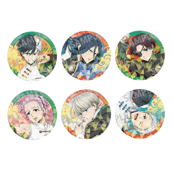 WIND BREAKER Trading Hologram Can Badge China Action Blind Box (6 Types)