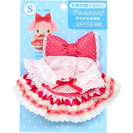 Sanrio | Sanrio Characters Pitatto Friends Dress Up Clothes S - Strawberry Pattern