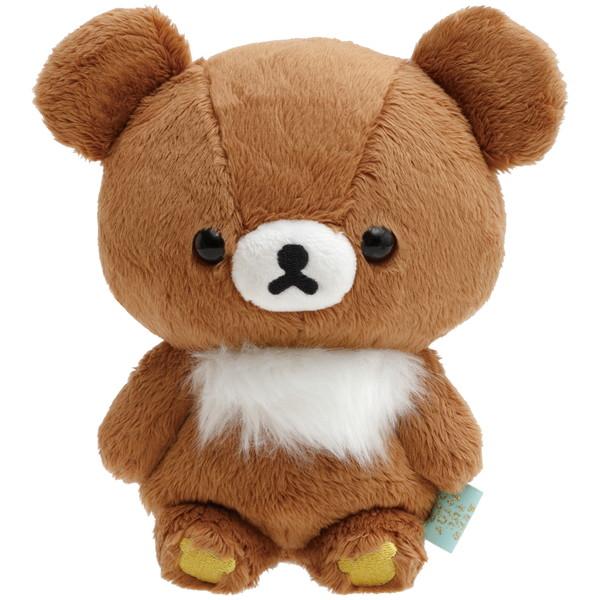 San-X | Rilakkuma By Your Side Plush Toy (S) - Posed Chairoikoguma MF45201