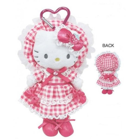 Sanrio | Hello Kitty Style Up Plush Keychain - Lolita Red
