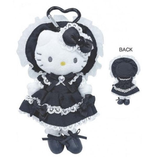 Sanrio | Hello Kitty Style Up Plush Keychain - Lolita Black