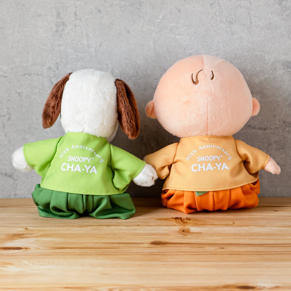 PEANUTS | SNOOPY CHA-YA 10th Anniversary Limited | Charlie Brown Plush Toy