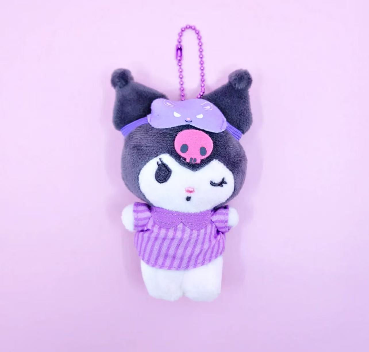 Sanrio Korea | Sanrio Beach Swimwear Plush Keychain