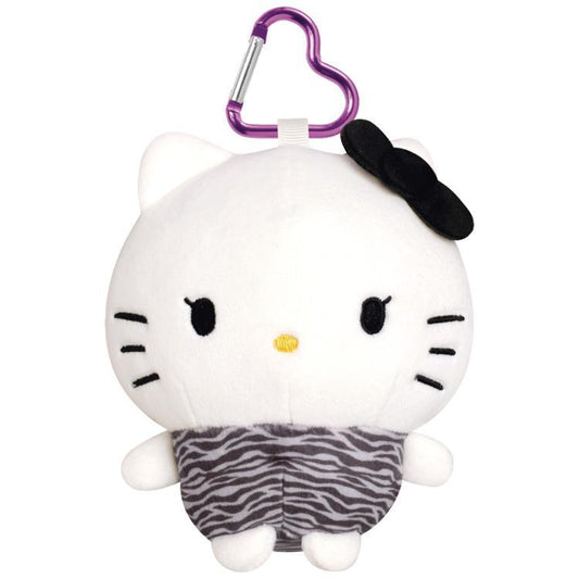 Sanrio | Hello Kitty High School Girl Gal Tann Mochi Nui Pouch - Zebra Gal