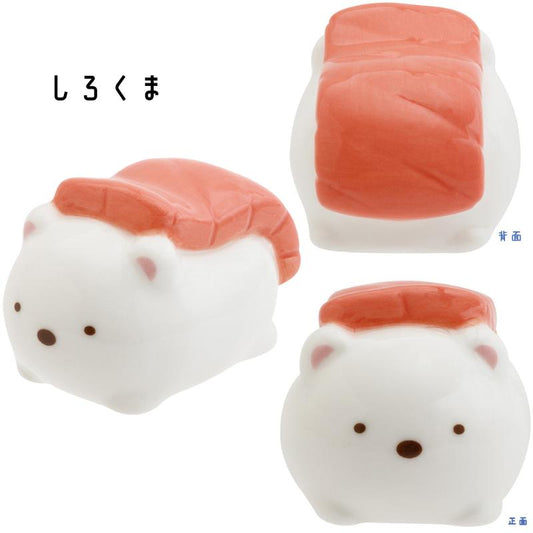 San-X | Sumikko Gurashi Anytime Sushi Series - Chopstick Rest Polar Bear KA30503