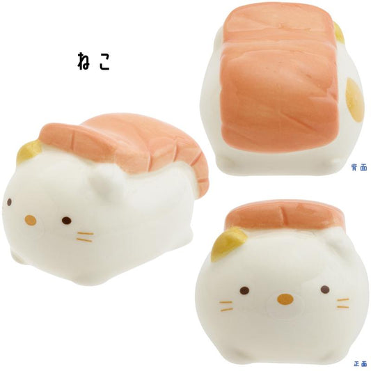 San-X | Sumikko Gurashi Anytime Sushi Series - Chopstick Rest Cat KA30504