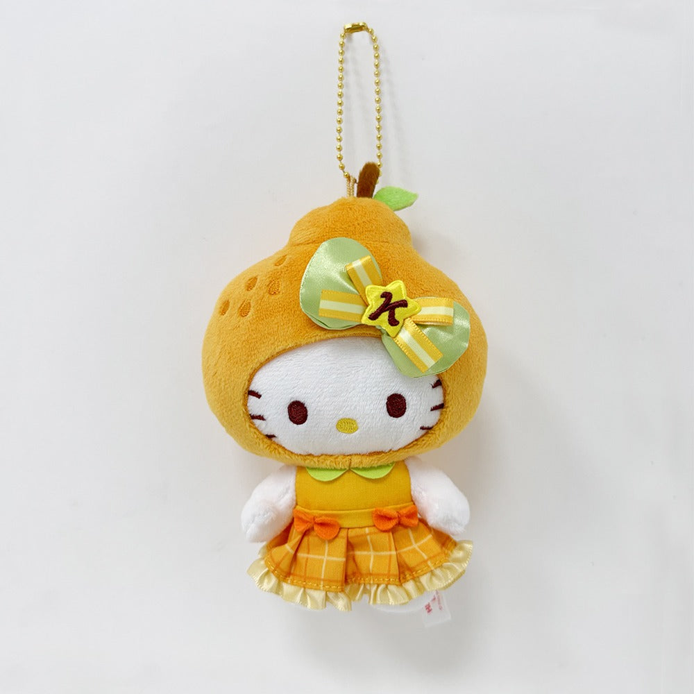 Sanrio Korea | Sanrio Hello Kitty Jeju Island Limited Hallabong (Citrus Fruit) Plush Keychain