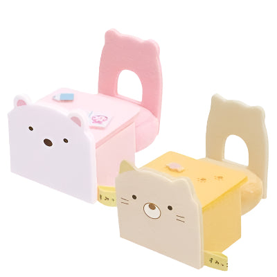 San-X | Sumikko Gurashi Collection | Sumikko Hand-helod Tenori Plush Furniture Desk and Chair