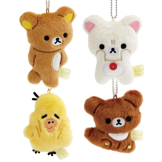 San-X | Rilakkuma Stay with Me Theme Hanging Plush Toys