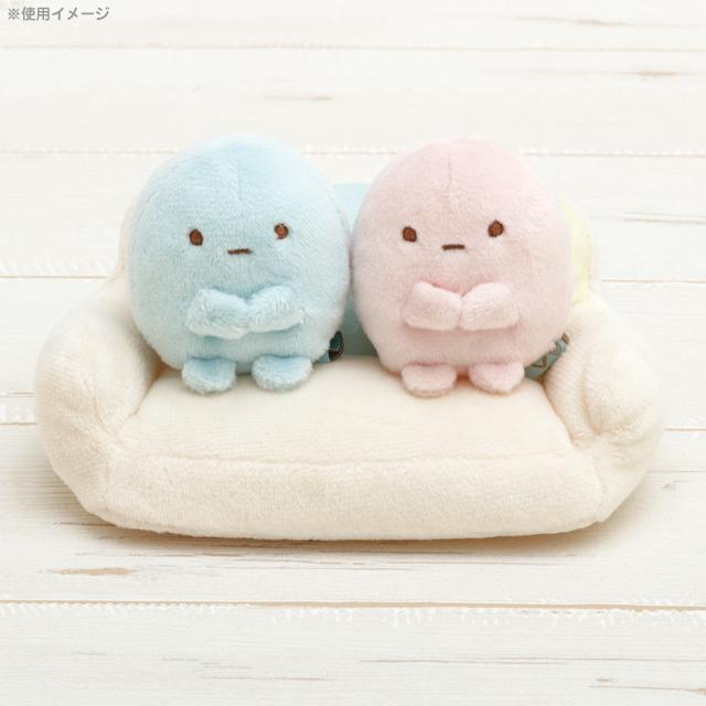 San-X | Sumikko Gurashi Collection | Sumikko Hand-helod Tenori Plush Tapioka Sofa MO22001