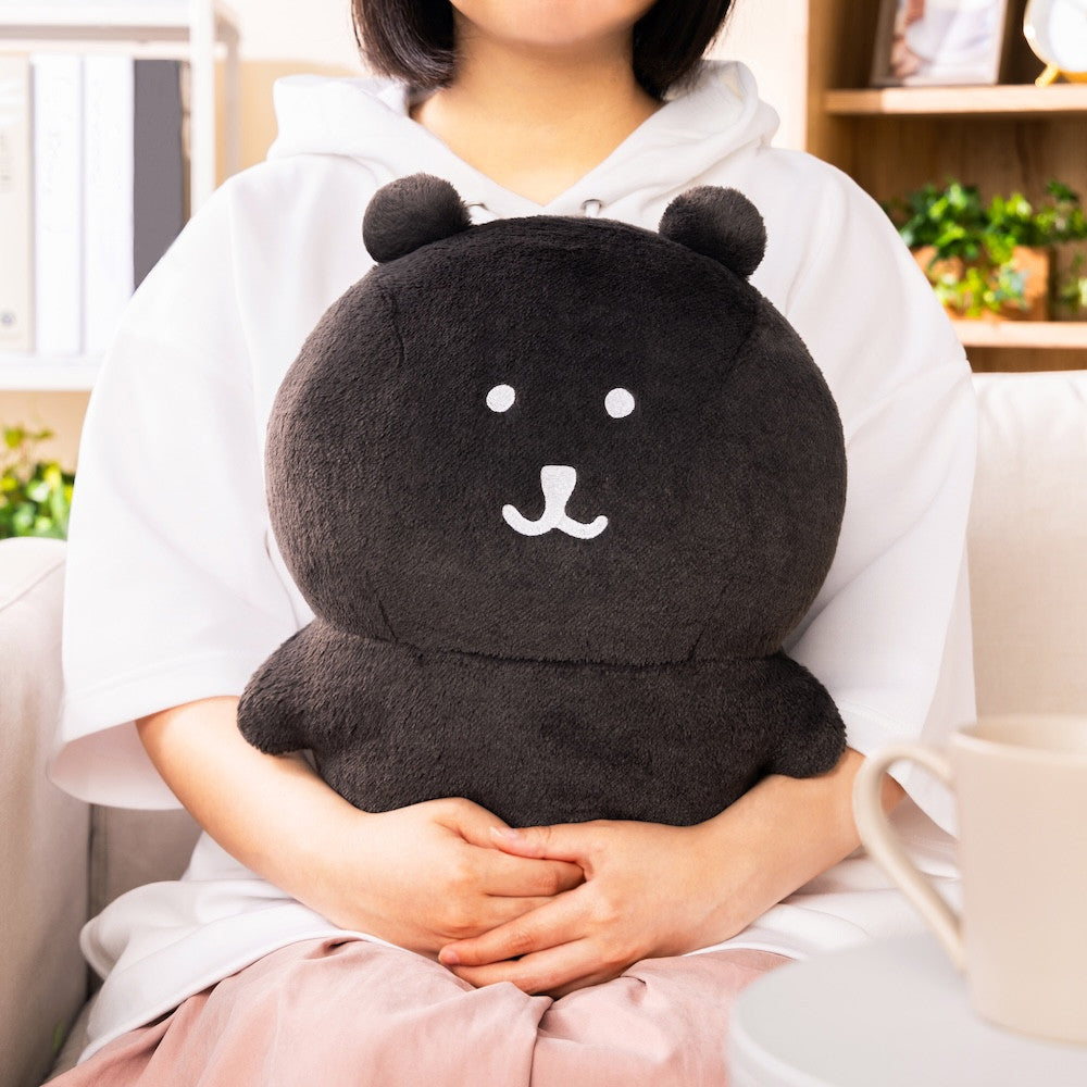 Nagano | Nagano Market Nagano Lottery | Nagano Characters Fluffy and Soft! All-Black Plush Toy Lottery