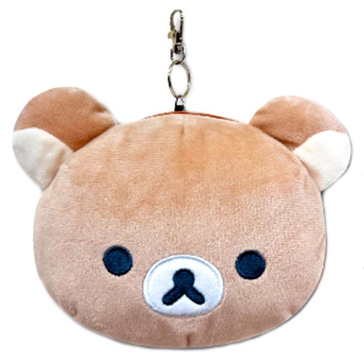 San-X | Rilakkuma Face Reel Pass Case - Rilakkuma