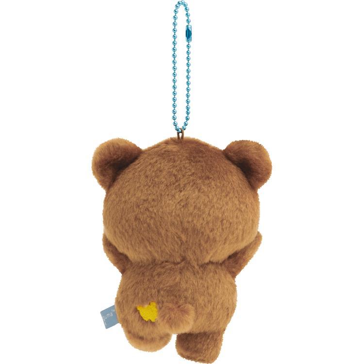 San-X | Rilakkuma Aokogu Otmari Series Hanging Plush Toy - Chairoikoguma MO85301
