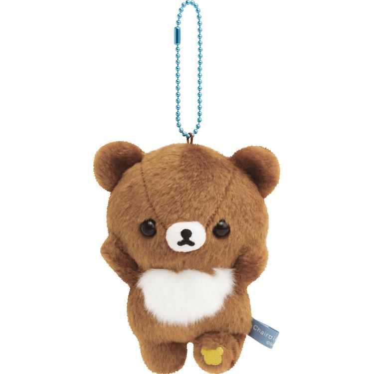 San-X | Rilakkuma Aokogu Otmari Series Hanging Plush Toy - Chairoikoguma MO85301