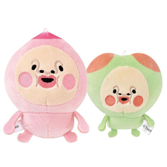 Kobitos | Kobito Zukan Smile Plush Keychain - Hidden Peach & Plum House