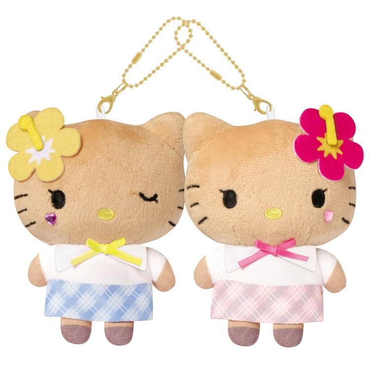Sanrio | Hello Kitty Niko Nui Magnet Mascot Keychain - Kitty & Mimi L Size Gal 319856